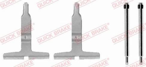 OJD Quick Brake 1091217 - Kit d'accessoires, plaquette de frein à disque cwaw.fr