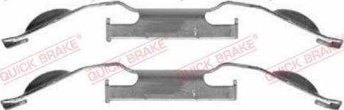 OJD Quick Brake 1091221 - Kit d'accessoires, plaquette de frein à disque cwaw.fr