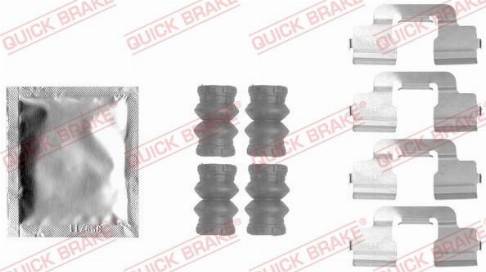 OJD Quick Brake 1091797 - Kit d'accessoires, plaquette de frein à disque cwaw.fr