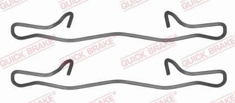 OJD Quick Brake 1091755 - Kit d'accessoires, plaquette de frein à disque cwaw.fr