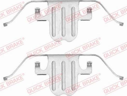 OJD Quick Brake 109-1751 - Kit d'accessoires, plaquette de frein à disque cwaw.fr