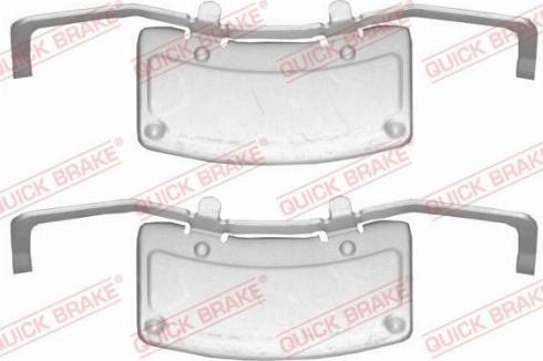 OJD Quick Brake 1091706 - Kit d'accessoires, plaquette de frein à disque cwaw.fr