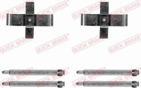 OJD Quick Brake 1091713 - Kit d'accessoires, plaquette de frein à disque cwaw.fr