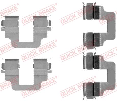 OJD Quick Brake 109-1712 - Kit d'accessoires, plaquette de frein à disque cwaw.fr