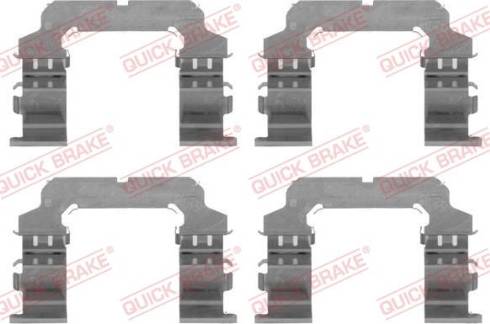 OJD Quick Brake 109-1738 - Kit d'accessoires, plaquette de frein à disque cwaw.fr