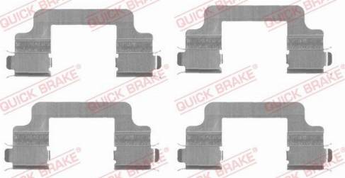 OJD Quick Brake 109-1727 - Kit d'accessoires, plaquette de frein à disque cwaw.fr