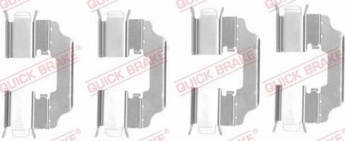 OJD Quick Brake 1091770 - Kit d'accessoires, plaquette de frein à disque cwaw.fr