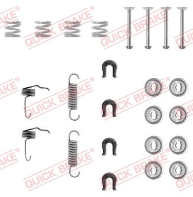 OJD Quick Brake 105-0655 - Kit d'accessoires, mâchoire de frein cwaw.fr