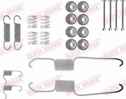 OJD Quick Brake 105-0685 - Kit d'accessoires, mâchoire de frein cwaw.fr