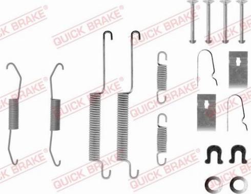 OJD Quick Brake 105-0679 - Kit d'accessoires, mâchoire de frein cwaw.fr