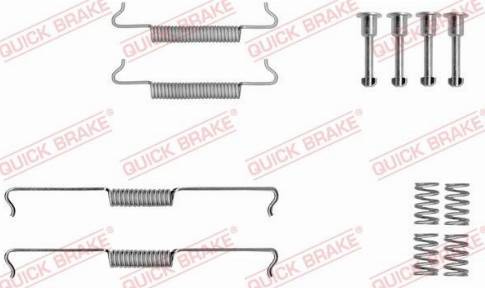 OJD Quick Brake 105-0041 - Kit d'accessoires, mâchoires de frein de stationnement cwaw.fr