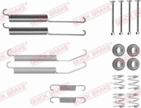 OJD Quick Brake 1050845 - Kit d'accessoires, mâchoire de frein cwaw.fr