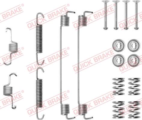 OJD Quick Brake 1050819 - Kit d'accessoires, mâchoire de frein cwaw.fr