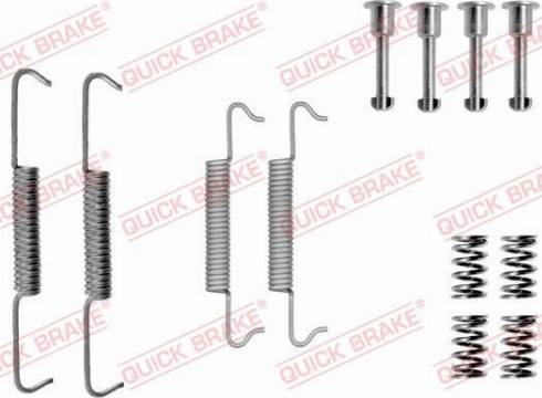 OJD Quick Brake 1050793 - Kit d'accessoires, mâchoires de frein de stationnement cwaw.fr