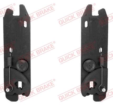 OJD Quick Brake 102 53 062 - Kit de plaquettes de frein, frein à disque cwaw.fr