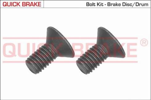 OJD Quick Brake 11665K - Vis, disque de frein cwaw.fr