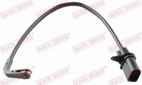 OJD Quick Brake WS 0403 A - Contact d'avertissement, usure des plaquettes de frein cwaw.fr