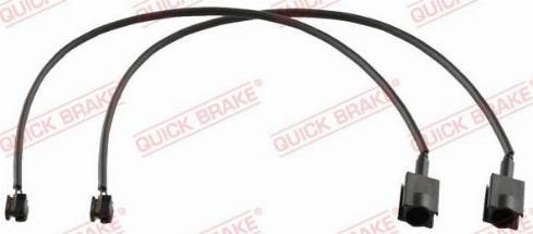 OJD Quick Brake WS 0433 A - Contact d'avertissement, usure des plaquettes de frein cwaw.fr