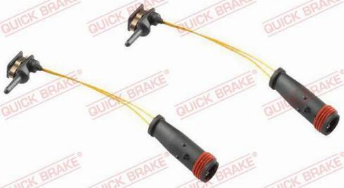 OJD Quick Brake WS 0196 A - Contact d'avertissement, usure des plaquettes de frein cwaw.fr