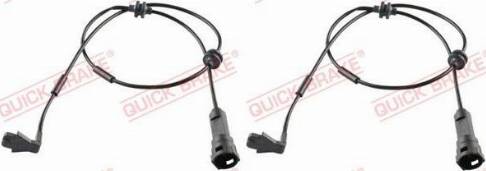 OJD Quick Brake WS0157A - Contact d'avertissement, usure des plaquettes de frein cwaw.fr