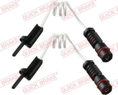 OJD Quick Brake WS 0168 A - Contact d'avertissement, usure des plaquettes de frein cwaw.fr