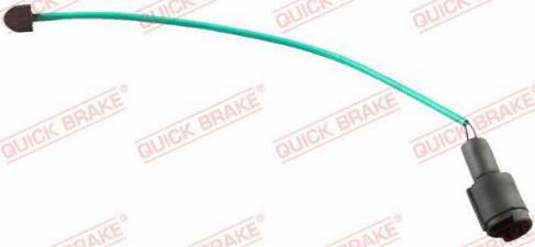 OJD Quick Brake WS 0107 A - Contact d'avertissement, usure des plaquettes de frein cwaw.fr