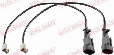 OJD Quick Brake WS 0179 A - Contact d'avertissement, usure des plaquettes de frein cwaw.fr