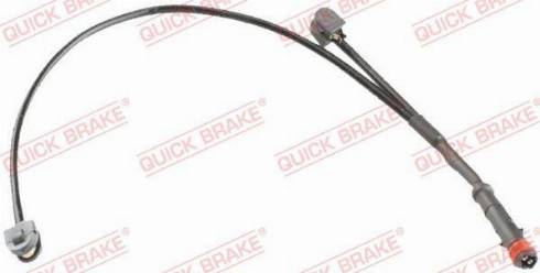 OJD Quick Brake WS 0395 A - Contact d'avertissement, usure des plaquettes de frein cwaw.fr