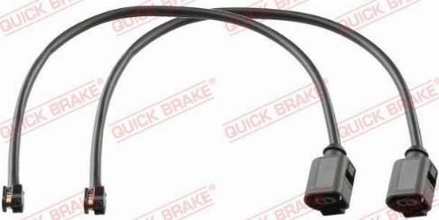 OJD Quick Brake WS 0392 A - Contact d'avertissement, usure des plaquettes de frein cwaw.fr