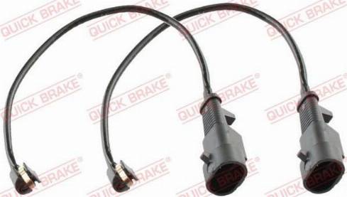 OJD Quick Brake WS0323A - Contact d'avertissement, usure des plaquettes de frein cwaw.fr