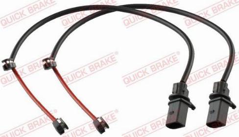 OJD Quick Brake WS 0379 A - Contact d'avertissement, usure des plaquettes de frein cwaw.fr