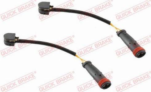 OJD Quick Brake WS 0242 A - Contact d'avertissement, usure des plaquettes de frein cwaw.fr