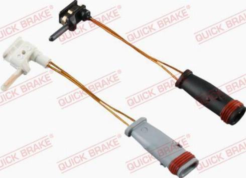 OJD Quick Brake WS 0214 A - Contact d'avertissement, usure des plaquettes de frein cwaw.fr