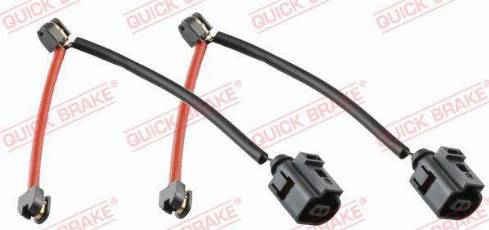 OJD Quick Brake WS 0226 A - Contact d'avertissement, usure des plaquettes de frein cwaw.fr