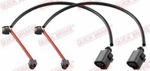 OJD Quick Brake WS 0275 A - Contact d'avertissement, usure des plaquettes de frein cwaw.fr