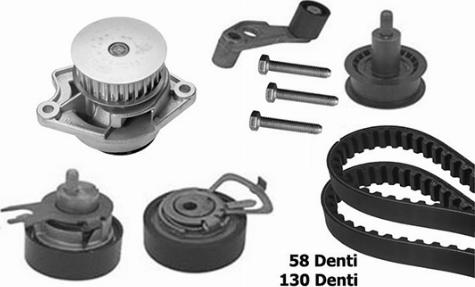 OMB KMB8710A - Pompe à eau + kit de courroie de distribution cwaw.fr