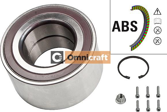 Omnicraft 2466942 - Kit de roulements de roue cwaw.fr