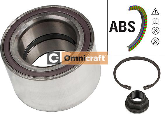 Omnicraft 2466622 - Kit de roulements de roue cwaw.fr