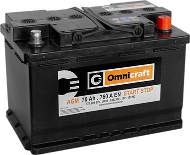 Omnicraft 2402379 - Batterie de démarrage cwaw.fr