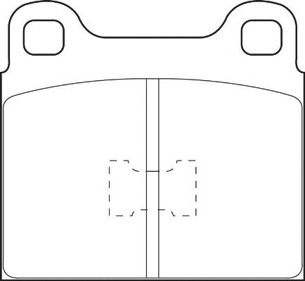 Omnicraft 2134904 - Kit de plaquettes de frein, frein à disque cwaw.fr