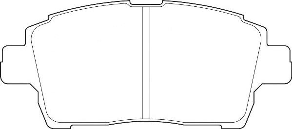 Omnicraft 2134926 - Kit de plaquettes de frein, frein à disque cwaw.fr