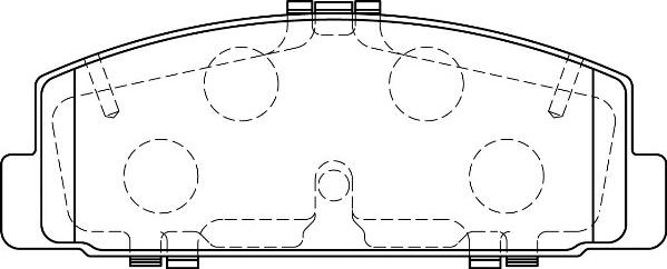 Omnicraft 2135596 - Kit de plaquettes de frein, frein à disque cwaw.fr