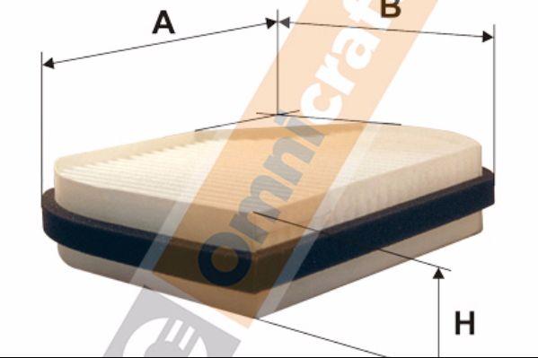 Omnicraft 2135567 - Filtre, air de l'habitacle cwaw.fr