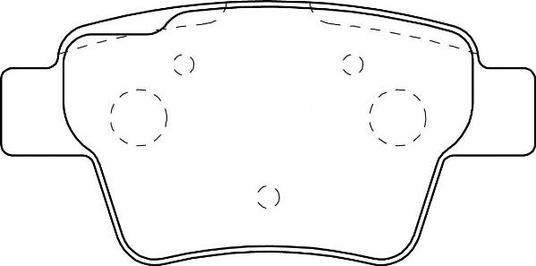 Omnicraft 2135579 - Kit de plaquettes de frein, frein à disque cwaw.fr