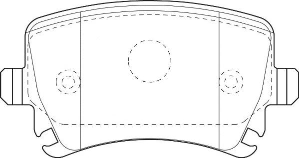 Omnicraft 2135575 - Kit de plaquettes de frein, frein à disque cwaw.fr