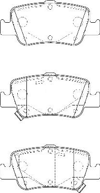 Omnicraft 2135694 - Kit de plaquettes de frein, frein à disque cwaw.fr