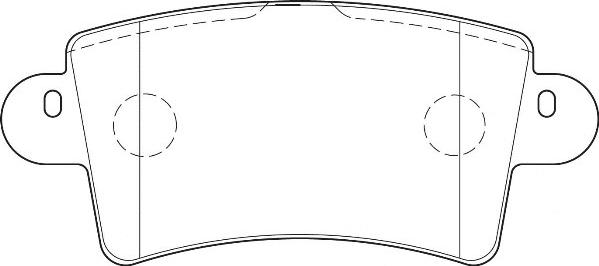 Omnicraft 2135631 - Kit de plaquettes de frein, frein à disque cwaw.fr