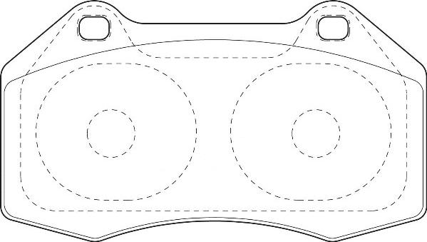 Omnicraft 2135192 - Kit de plaquettes de frein, frein à disque cwaw.fr