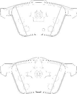 Omnicraft 2135158 - Kit de plaquettes de frein, frein à disque cwaw.fr