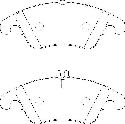 Omnicraft 2135152 - Kit de plaquettes de frein, frein à disque cwaw.fr